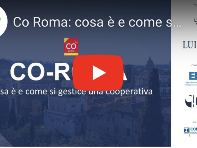 Co-Roma: cosa e come è organizzata una cooperativa