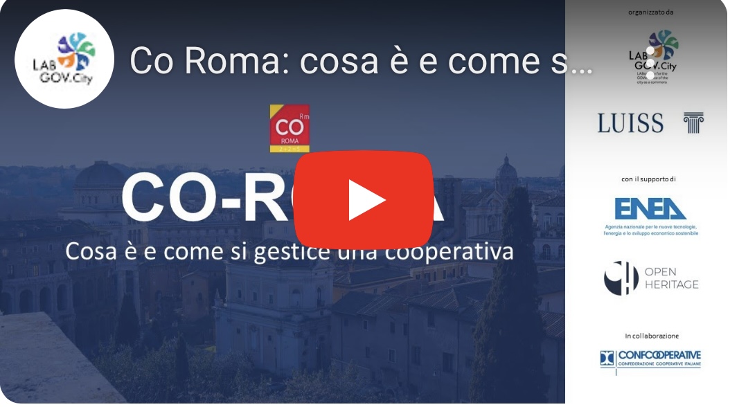 Co-Roma: cosa e come è organizzata una cooperativa