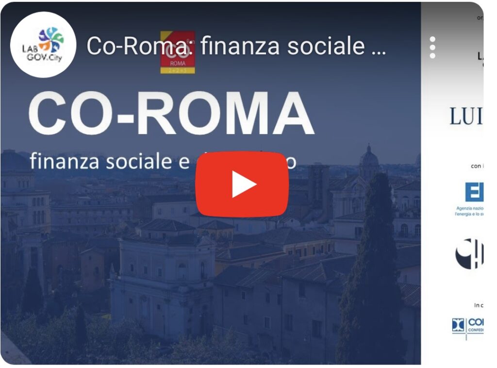 Co-Roma: finanza sociale per imprese cooperative