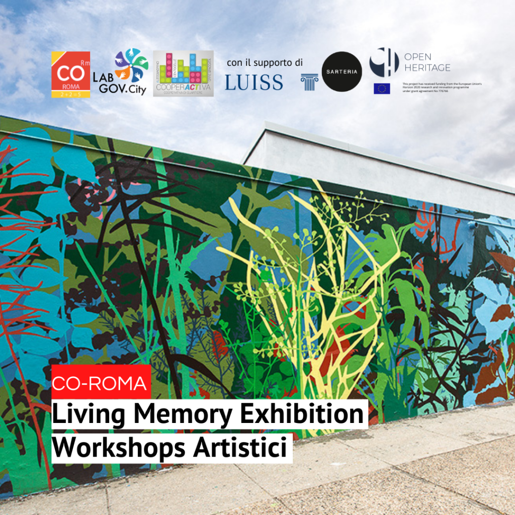 SAVE THE DATE – Living Memory Exhibition Artistic Workshops